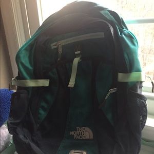 North face book bag